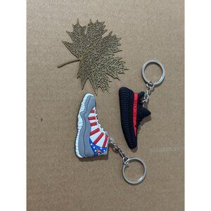 Beonon Shoe Key Ring Keychain Charm Gift - for Key Bling Shoe Purse Fashion